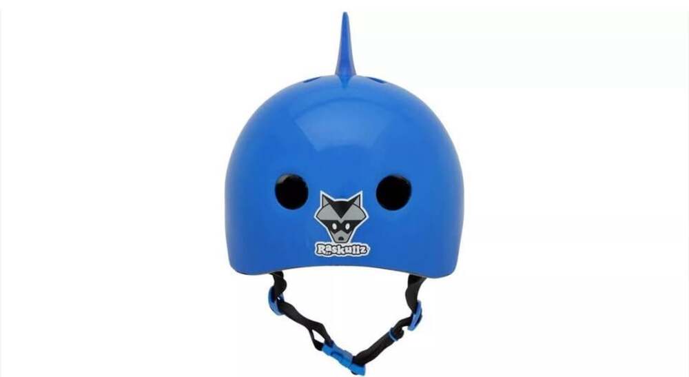Casco Raskullz Tiburón 3D - Protección con Estilo para Niños. (talla "Child" (5-